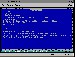 program spuštěný v MS-DOS
